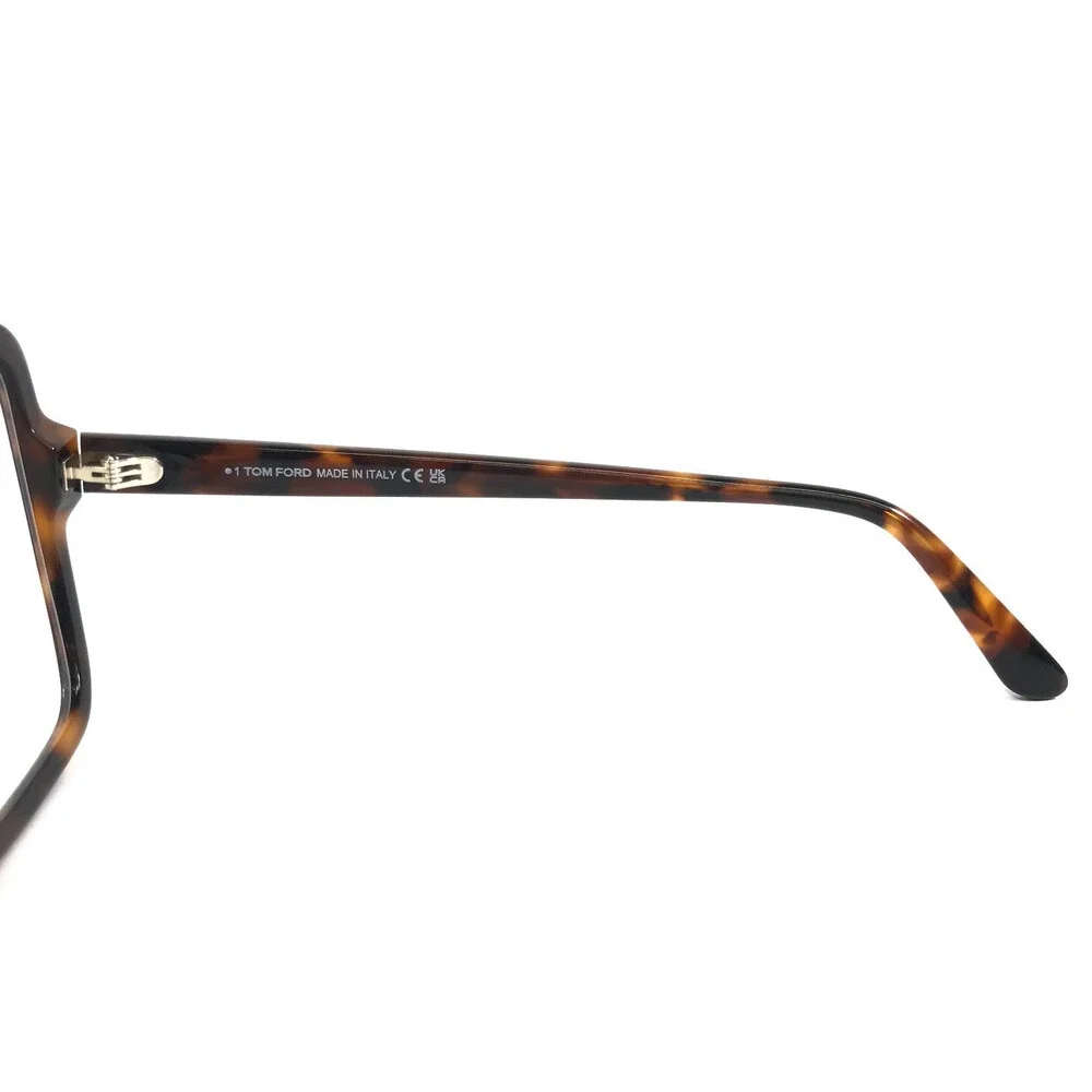 Tom Ford Eyeglasses Frames TF6063-B ECO 052 Tortoise Havana Full Rim 56-17-140